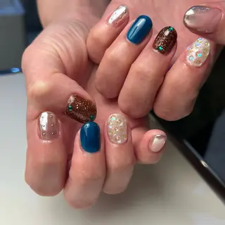 ネイル シンプルネイル Ezura Yumiのネイルデザイン