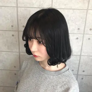 ショート カラー 烏丸韓国ヘア🇰🇷 ayaka🎀のヘアスタイル