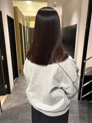 ミディアム カラー mao | 柔らか艶カラー🫧のヘアスタイル