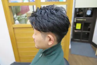 ショート メンズ おしゃれさろんオオキ所属・男を磨く Barber オオキのヘアスタイル