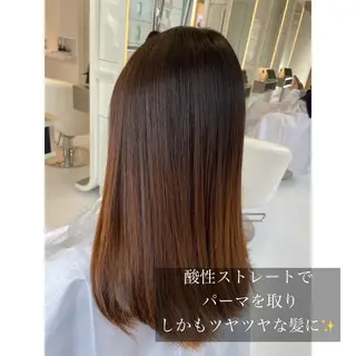 セミロング 💈髪質改善メニュー 佐藤 萌💈のヘアスタイル