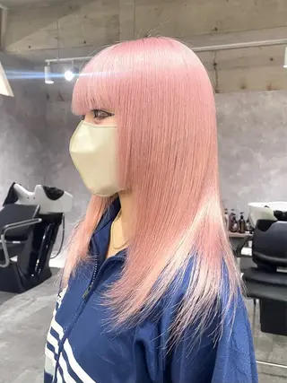 セミロング 市川 澪のヘアスタイル