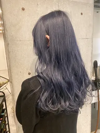 ロング カラー レイヤーカット/長岡 グレージュ/マユ🎀のヘアスタイル