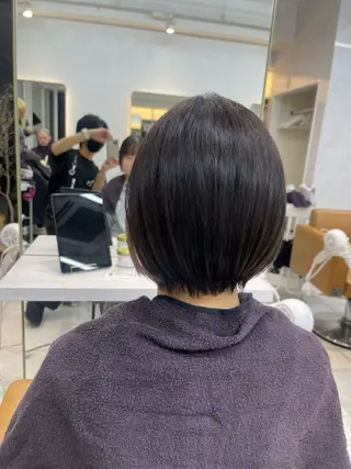 ショート 中顔面短縮 顔まわり新田大翔のヘアスタイル