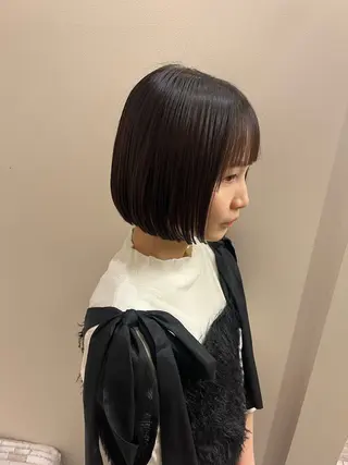 ショート 【美ボブ.艶カラー. 梅田茶屋町】midoのヘアスタイル