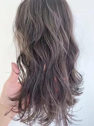 セミロング カラー ☕️ベージュカラー 内藤光哉☕️のヘアスタイル