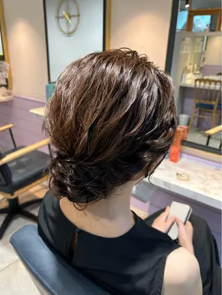 ミディアム パーマ特化 /ASUMI🐶のヘアスタイル