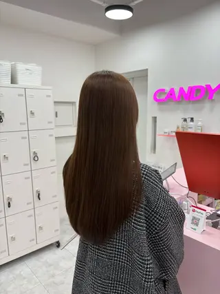 カラー 透明感ベージュ🤎 ナチュラルレイヤーのヘアスタイル