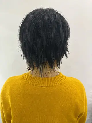 ショート カラー 【北千住】🌈韓国風 レイヤー✨小顔カットのヘアスタイル