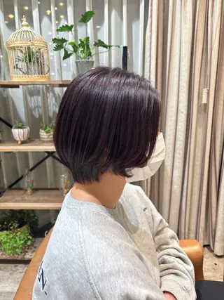 ショート 美容室フェリーザ奏の杜店所属・植松 みくのヘアスタイル