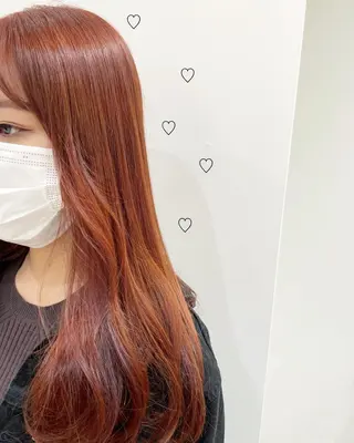 セミロング カラー 新宿駅近♡個室 ♡関口三都季🌜のヘアスタイル