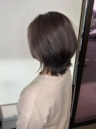 ショート カラー ブリーチカラー🫧 森　凪沙のヘアスタイル