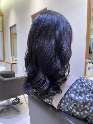 セミロング パーマ ☁️ボブパーマ/ 咲良🪄のヘアスタイル