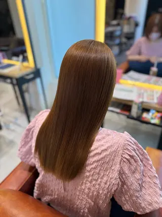 ロング カラー りか/透明感カラー/ レイヤーカットのヘアスタイル