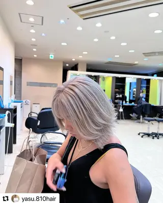 ミディアム カラー メンズ 🩷Eny terrace🩷のヘアスタイル