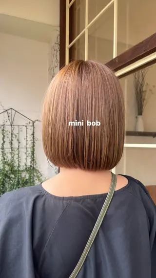 ショート 💞暖色艶カラー/ ホウツキカナ🍒のヘアスタイル