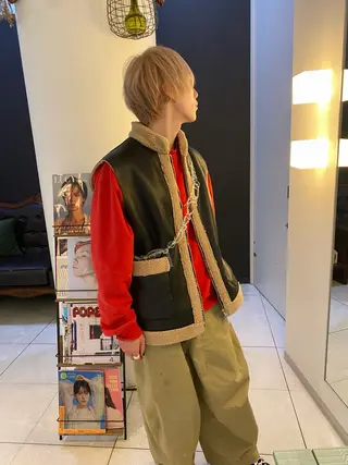 ショート カラー メンズ mai / linoah˚✧のヘアスタイル