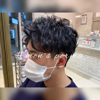 パーマ メンズ 似合う髪型が 分からない方へのヘアスタイル
