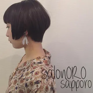 ショート カラー 池田 真由美のヘアスタイル