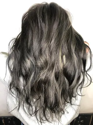 セミロング カラー 綺麗な髪質にしたい方 限定🌈清水　祥のヘアスタイル