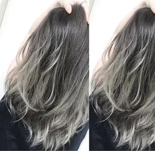 セミロング MOMO KAのヘアスタイル