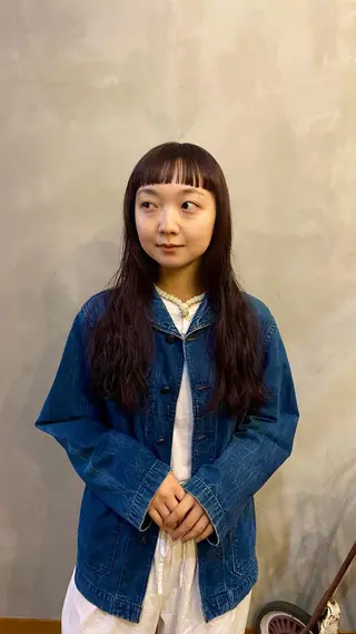 ロング カラー 透明感カラー 🦙なりたりみのヘアスタイル