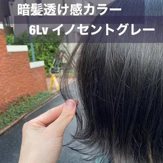 ショート カラー ブリーチなし✨艶髪 カラー𓃲YAGIのヘアスタイル