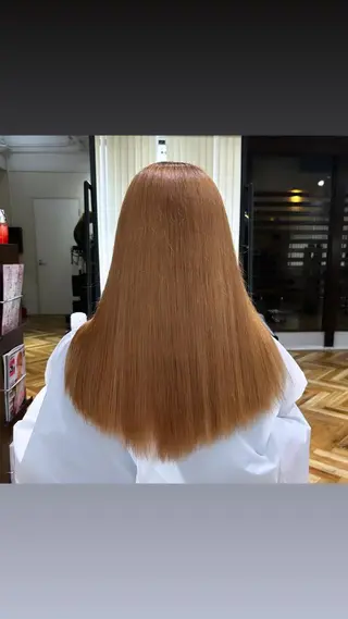 ロング デザインカラー 🥨HAZUKiのヘアスタイル