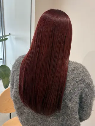 ロング カラー レイヤーカット/ ナカジのヘアスタイル