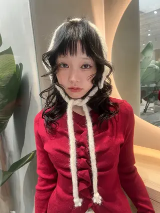 ミディアム MINXharajuku所属・レイヤー MINX伊藤なず菜のヘアスタイル