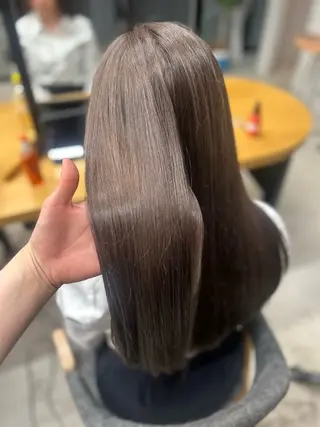 ロング カラー 天神/韓国レイヤー /髪質改善/ココロのヘアスタイル