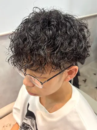 ショート パーマ メンズ Miura Kaitoのヘアスタイル