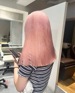 ロング ハイトーンカラー/ 梅田/Aikaのヘアスタイル
