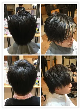 ショート メンズ 種市 泰士のヘアスタイル