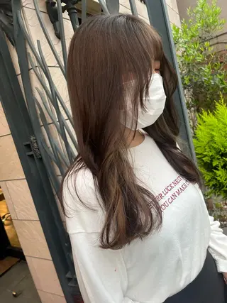 ロング カラー SHIAN 八王子👼鬼塚さやかのヘアスタイル