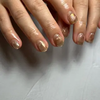ネイル soa.Aika 自爪育成のネイルデザイン