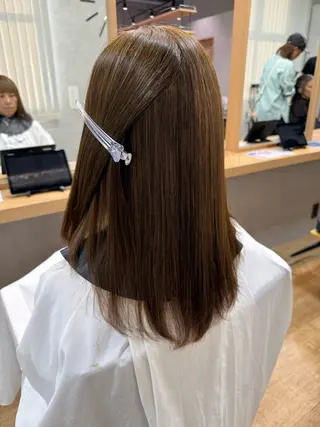 ミディアム 仁保 雄太のヘアスタイル