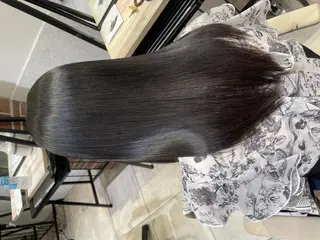 セミロング 縮毛矯正/髪質改善 特化/冨島智基のヘアスタイル