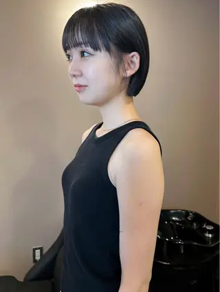 ショート カラー 大宮 / ボブ特化 永井竜也のヘアスタイル