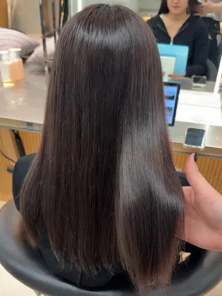 カラー nao 艶カラー🌙* :ﾟのヘアスタイル