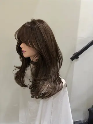 ロング カラー 表参道/似合わせ レイヤー/ryoのヘアスタイル