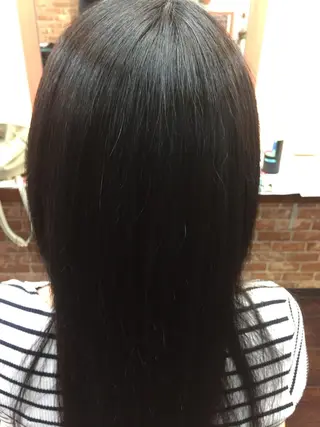 ロング パーマ 桧山 真のヘアスタイル