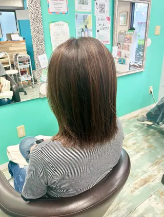 ミディアム 田牧 みゆきのヘアスタイル