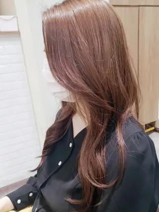 ロング カラー hase _のヘアスタイル