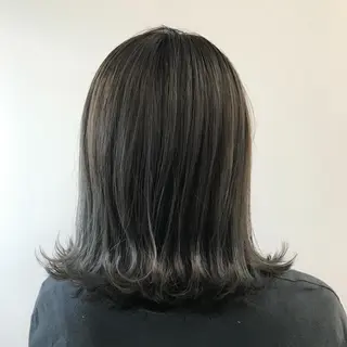 ミディアム カラー Lien 深井店のヘアスタイル