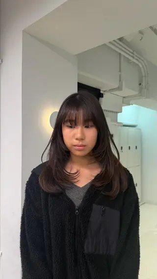 ロング カラー naturalカラー / Rukaのヘアスタイル