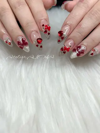 ミディアム アトリエAIHA★ フィルイン推奨サロンのネイルデザイン