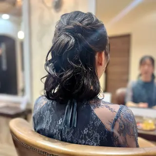 ヘアアレンジ オオソネ マリアのヘアスタイル