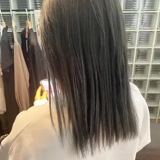 セミロング カラー ショート/脱白髪染め ☆宇﨑悠実のヘアスタイル