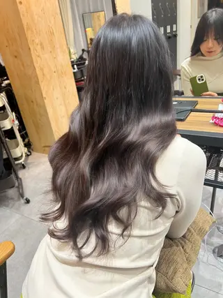 ロング いわどう はるかのヘアスタイル
